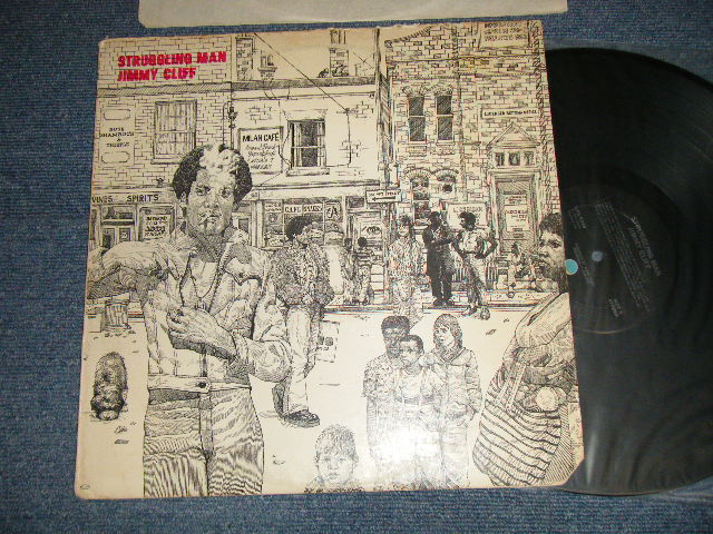 画像1: JIMMY CLIFF - STRUGGLING MAN ( Ex+++/Ex+++ CUT OUT) / 1975 Version US AMERICA REISSUE Used LP 