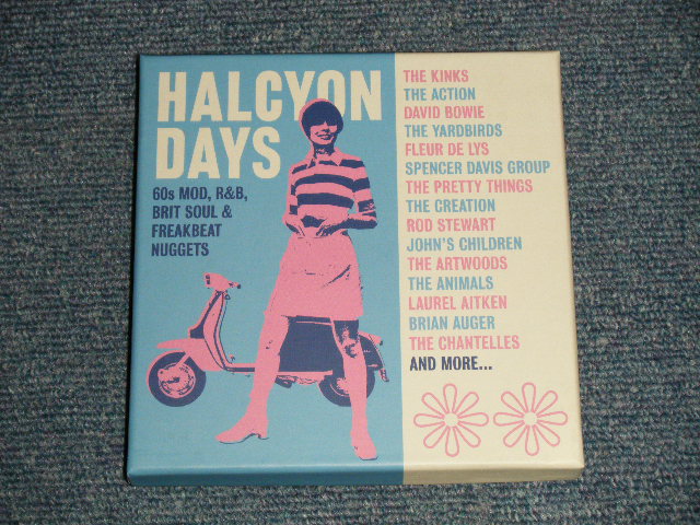 画像1: V.A. VARIOUS OMUNIBUS - HALCYON DAYS: 60s Mod, R&B, Brit Soul & Freakbeat Nuggets (MINT-/MINT) /  2020  UK ENGLAND + EUROPE ORIGINAL Used 3-CD's box set +bOOKLET