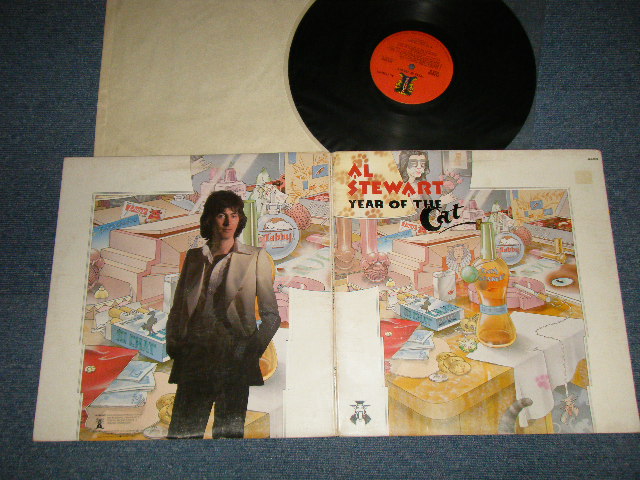 画像1: AL STEWART - YEAR OF THE CAT (VG++, Ex, Ex++/Ex++ WTRDMG) / 1976 US AMERICA ORIGINAL "1st Press" Used LP  