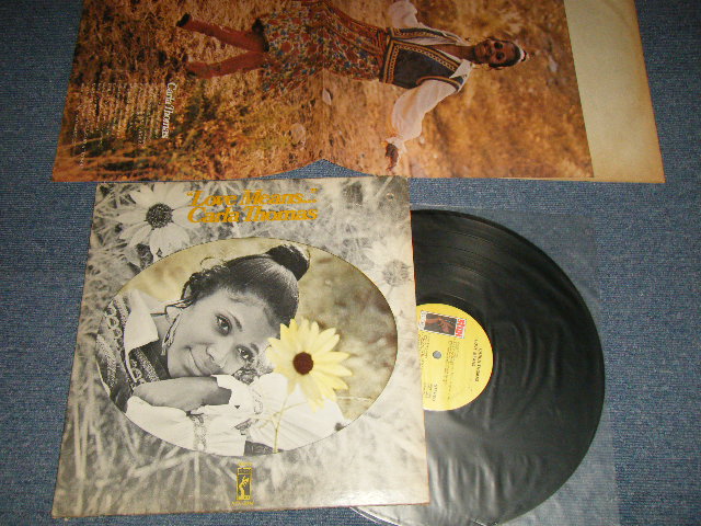 画像1: CARLA THOMAS -  LOVE MEANS (With POSTER) (Matrix #A)SS-0293  MHC  SON  B)SS-0294  MHC  SON)  "SONIC RECORDING PRODUCTS Press  (Ex++/Ex+ Looks:Ex++ EDSP, BB)/ 1971 US AMERICA ORIGINAL 1st  Press "YELLOW  Label" STEREO  Used LP 