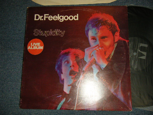 画像1: DR.FEELGOOD - STUPIDITY (Ex+/Ex++ B-1,2:Ex) / 1976 UK ENGLAND ORIGINAL Used LP 