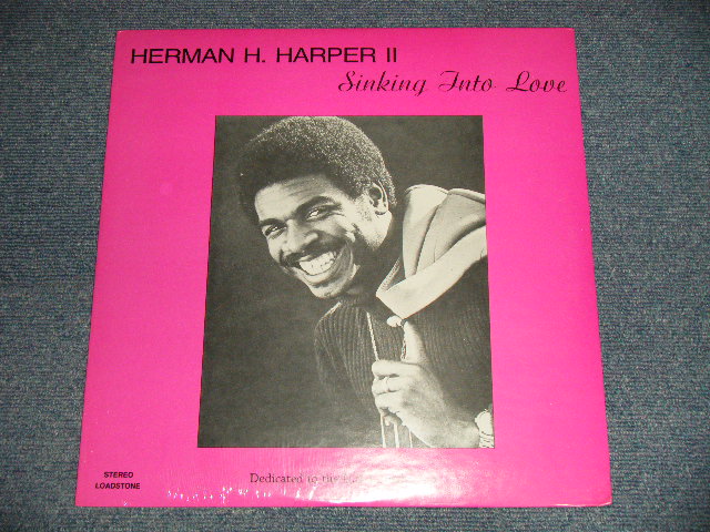 画像1: HERMAN H. HARPER II - SINKING INTO LOVE (SEALED) / 1988 US AMERICA ORIGINAL "BRAND NEW SEALED" LP