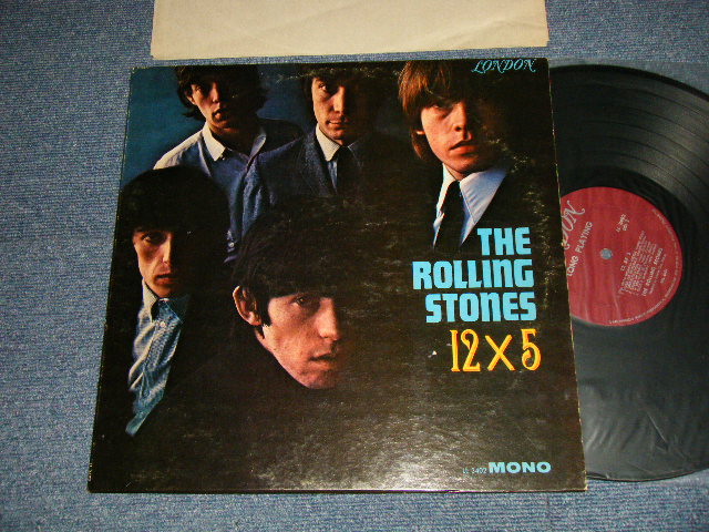 画像1: THE ROLLING STONES - 12 x 5 (Matrix #A)MR ARL-6493-1E △7163 B)MR ARL-6494 -1E △7163X) "MR/MONARCH Press in CA"(Ex++/Ex++ Looks:Ex+++) / 1964 US ORIGINAL "Unboxed LONDON with MARLOON Label" MONO Used LP  