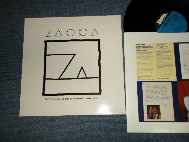 画像1: FRANK ZAPPA - Ship Arriving Too Late To Save A Drowning Witch (NEW) /1991 FRANCE REISSUE "BRAND NEW" LP