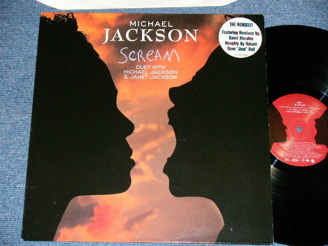 画像1: MICHAEL JACKSON w/JANET JACKSON - SCREAM (Ex+++/MINT- BB) / 1995 EUROPE ORIGINAL Used 12"  