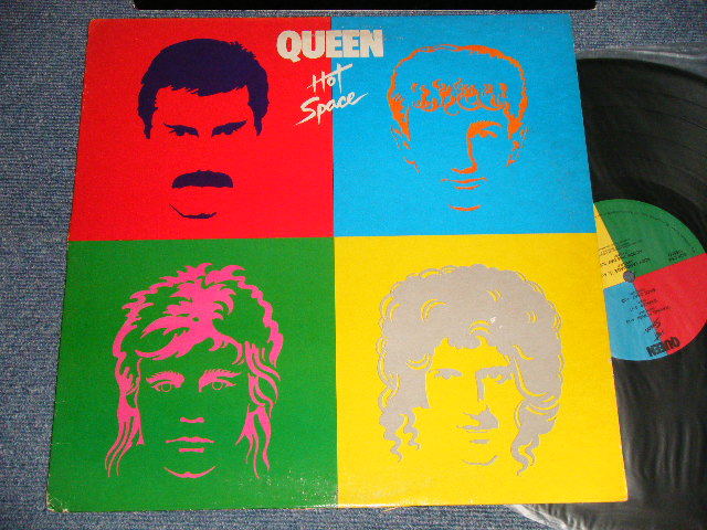 画像1: QUEEN - HOT SPACE (Ex++/MINT-) / 1982 US AMERICA ORIGINAL "Original CUSTOM Label" "With CUSTOM ART INNER" Used LP 