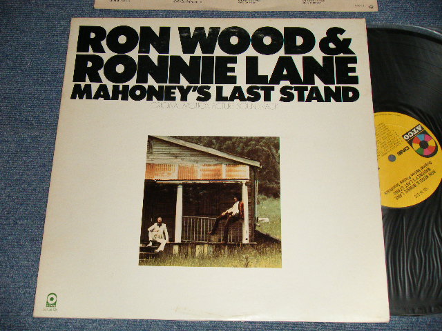 画像1: RON WOOD & RONNIE LANE - MAHONEY'S LAST STAND "!MO /MONARCH Press in CA" (Ex++/Ex+++ B-1:E)  / 1976 US AMERICA ORIGINAL  Used LP