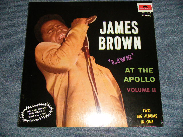 画像1: JAMES BROWN - LIVE AT THE APOLLO VOL.2 (SEALED) / US AMERICA REISSUE "BRAND NEW SEALED" 2-LP