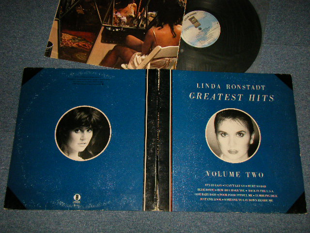 LINDA RONSTADT - GRETEAST HITS VOLUME TWO Vol.2 (With CUSTOM INNER)  (E++/MINT-) / 1980 US AMERICA ORIGINAL Used LP