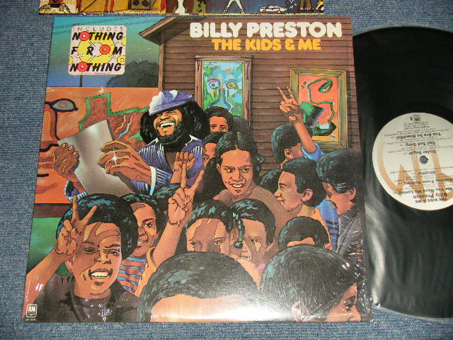 画像1: BILLY PRESTON - THE KIDS & ME (With CUSTOM INNER)  ( Matrix #A)A&M SP 3693 (RE-1)-P1  B)A&M SP 3694 (RE-1)-P2) "PITMAN Press"(MINT-/MINT-)  /  1974 US AMERICA ORIGINAL  Used LP 