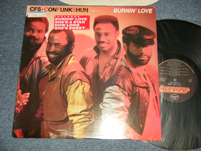 画像1: CON FUNK SHUN - BURNIN' LOVE (Ex++/MINT-) / 1986 US AMERICA  ORIGINAL "PROMO" Used LP 