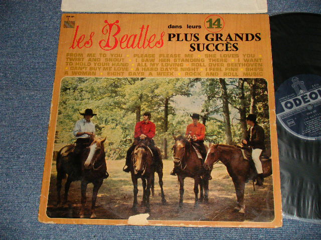 画像1: THE BEATLES - DANS LEURS 14 PLUS GRANDS SUCCES (Ex-, Ex++/Ex+++) / 1965 FRANCE FRENCH ORIGINAL 'BLUE' LABEL  Used LP 