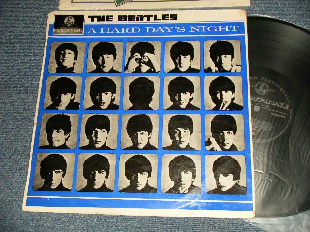画像1: 's THE BEATLES - A HARD DAYS NIGHT (Ex++/Ex+++) /1964 NEW ZEALAND "2nd Press Jacket"  "BLACK PARLOPHONE Label" MONO Used LP