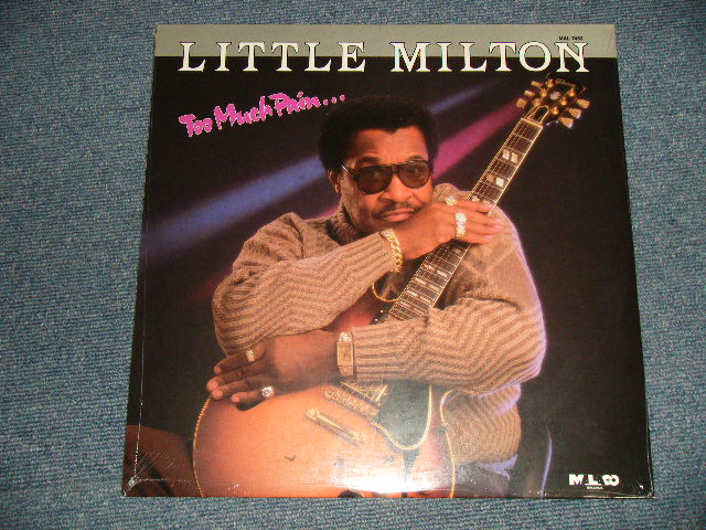 画像1: LITTLE MILTON - TOO MUCH PAIN ... (SEALED) / 1990 US AMERICA ORIGINAL "BRAND NEW SEALED" LP 