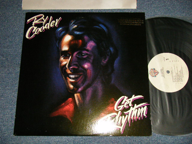 画像1: ost RY COODER - GET RHYTHM  (Matrix #A)1-25639 RE-1-A-SH2-B-28924 Re 1 SH2 PRECISION ▵18027  B)1-25639 RE-1-B-SH1 DMM PRECISION 1-1 ▵18027 -x B-28925 Re1 SH1 DMM) (Ex+++/MINT-)  / 1987 US AMERICA ORIGINAL "PROMO" "1st Press Label"  Used LP