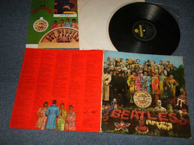 画像1: The BEATLES - SGT. PEPPERS LONELY HEARTS CLUB BAND : With CUT OUTS & Without/NO INNER SLEEVE (Matrix #A)XEX 637-1  3 MH B)XEX 638-1  2 H) (Ex++/Ex++) / 1967 UK ENGLAND ORIGINAL "YELLOW Parlophone  Label" MONOUsed LP 