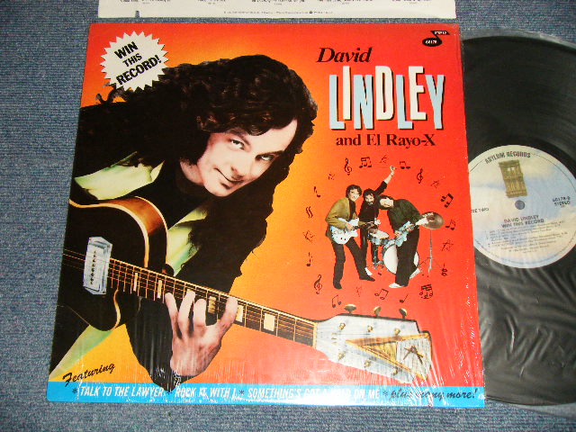 画像1: DAVID LINDLEY - WIN THIS RECORD (MINT-/MINT-) / 1982 US AMERICA ORIGINAL Used LP 