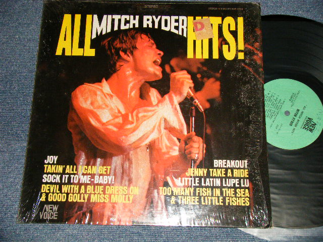 画像1: MITCH RYDER - ALL MITCH RYDER HITS! (MINT-/Ex Looks:Ex-)  / 1967 US AMERICA ORIGINAL STEREO Used LP 