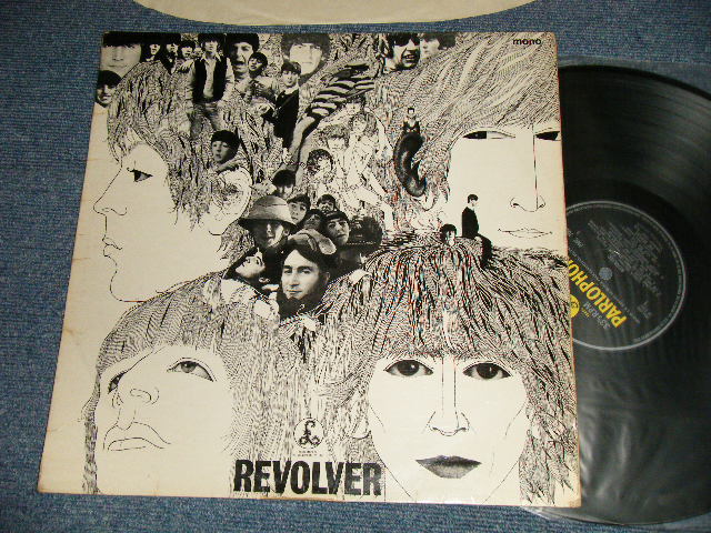 画像1: The BEATLES - REVOLVER (Matrix #A)XEX 605-2 5 RA B)XEX 606-3 1 AR) (Ex++/Ex Looks:Ex) / 1966 UK ENGLAND ORIGINAL "YELLOW PARLOPHONE" "MONO" Used LP