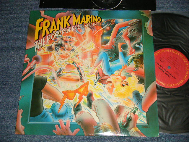 画像1: FRANK MARINO (of MAHOGANY RUSH) - THE POWER OF ROCK AND ROLL (Ex+++/MINT- Looks:Ex+++) / 1981 US AMERICA ORIGINAL Used LP