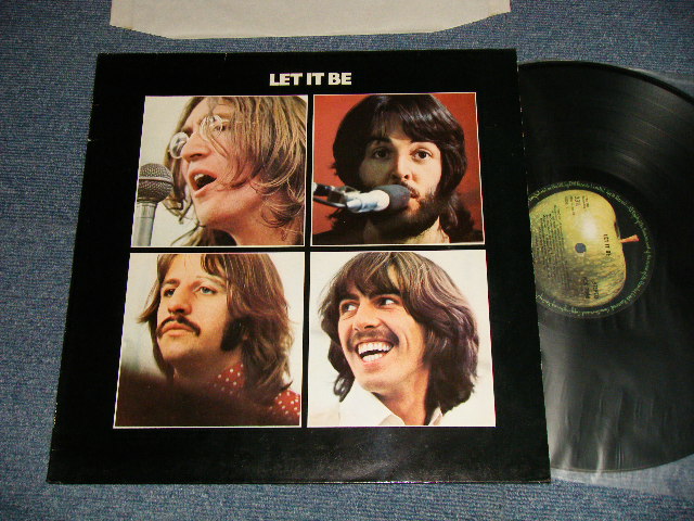 画像1: THE BEATLES - LET IT BE (Matrix #A)YEX-773-5-1-1 D B)YEX-774-7-1-2 D) (MINT-/MINT-) /  UK ENGLAND REISSUE Used LP