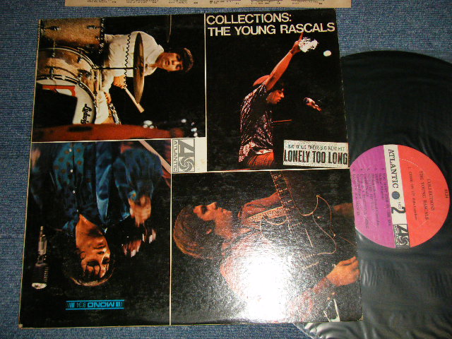 画像1: THE YOUNG RASCALS - COLLECTION (Matrix #A)A-12473-A A MR LW AT△9896 B)A-12474-A A MR LW BAT △9896-x) "MR/MONARCH Press in CA"(Ex/VG++ Looks*VG) / 1966 US AMERICA ORIGINAL 1st Press "RED & PLUM(PURPLE)  LABEL" MONO Used LP 