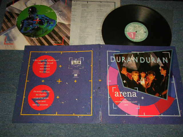 画像1: DURAN DURAN - ARENA (MINT-/MINT) / 1984 UK ENGLAND ORIGINAL "COMPLETE SET" Used LP