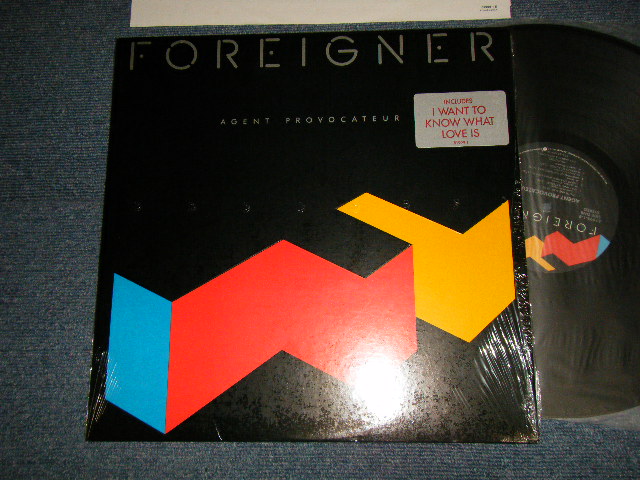 画像1: FOREIGNER - AGENT PROVOCATEUR (MINT-/Ex++ Looks:Ex+++)/ 1984 US AMERICA  ORIGINAL "EMBOSSED Cover"  "With CUSTOM INNER SLEEVE"  Used LP