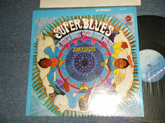 画像1: BO DIDDLEY, MUDDY WATERS, LITTLE MILTON - SUPER BLUES (MINT-/Ex+++ Looks:MINT-) / 1967 US AMERICA 1st Press "BLUESKY Label" Used LP
