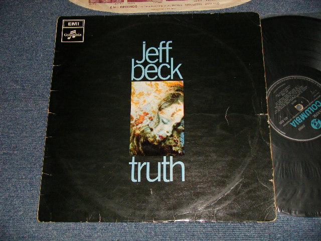 画像1: JEFF BECK - TRUTH (Matrix # A)YEX 3706-1 1 P B)YEX 3706-1  1 M) (VG+++/Ex+) /1968 UK ENGLAND ORIGINAL 1st Press "BLUE Columbia Label" STEREO Used LP