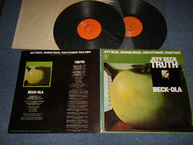 画像1: JEFF BECK - TRUTH + BECK-OLA (Ex+++/MINT-) / 1975 Version US AMERICA  REISSUE "ORANGE Labael" Used 2-LP 