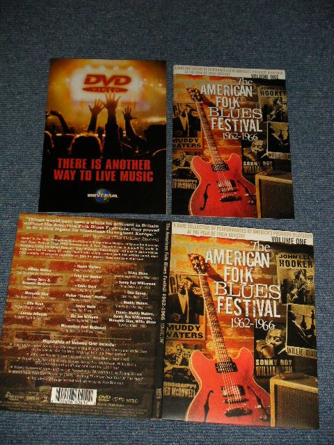 画像1: V.A. VARIOUS - The American Folk Blues Festival 1962-1966 (Volume 1 ONE) (MINT-/MINT) /2003 US AMERICA  "NTSC System" Used DVD