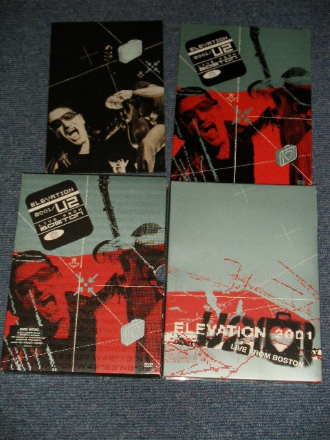 画像1: U2 - ELEVATION TOUR 2001:LIVE FROM BOSTON (Ex++/MINT) / 2001 UK ENGLAND + JAPAN Obi LINER 輸入盤国内仕様 Used 2-DVD 