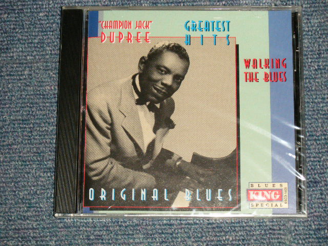画像1: CHAMPION JACK DUPREE - GREATEST HITS : WALKING THE BLUES (SEALED) / 1994 US AMERICA ORIGINAL "BRAND NEW SEALED" CD 