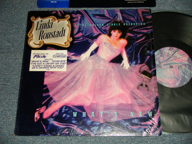 画像1: LINDA RONSTADT - WHT'S NEW (With CUSTOM INNER) (Ex+++/Ex++ Looks:MINT-) / 1983 US AMERICA ORIGINAL Used LP