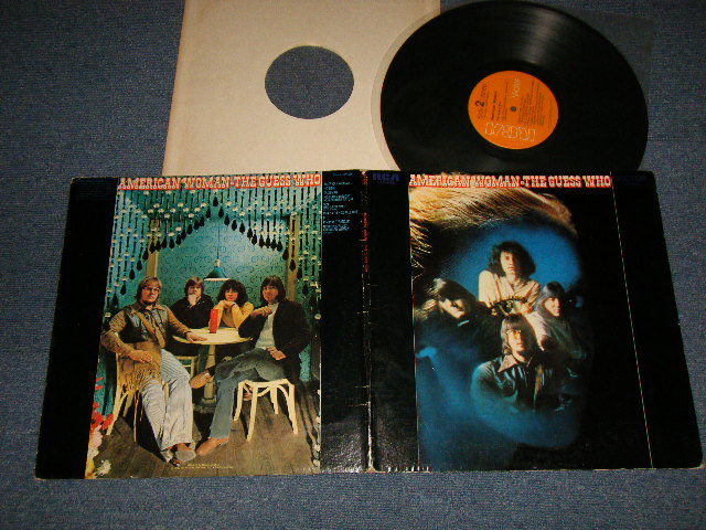 画像1: The GUESS WHO -AMERICAN WOMAN (Ex++/Ex++ Looks:Ex+++ EDSP) / 1970 US AMERICA ORIGINAL 1st Press "ORANGE Label" Used LP 