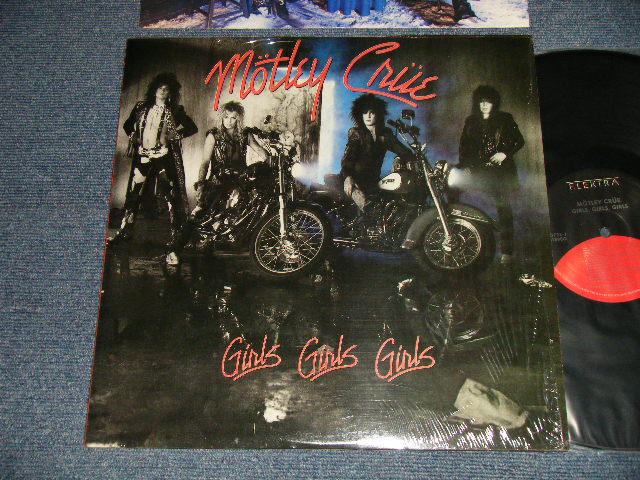 画像1: MOTLEY CRUE Mötley Crüe - GIRLS GIRLS GIRLS (With CUSTOM INNER) (MINT/MINT) / 1987 US AMERICA ORIGINAL "DMM Press" Used LP 