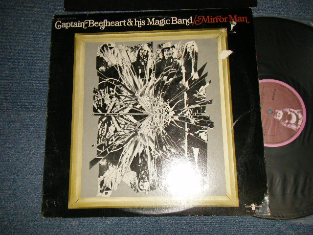 画像1: CAPTAIN BEEFHEART & The MAGIC BAND - MIRROR MAN (SEALED) / 1973 Version US AMERICA 2nd Press "NON-DIE-CUT Cover + 2nd Press Label" Used LP