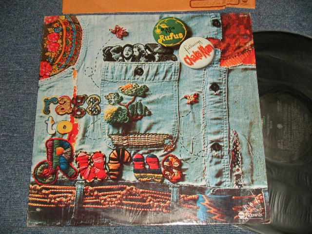 画像1: RUFUS (CHAKA KHAN) - BAGS TO RUFUS (Ex+++/MINT- BB, EDSP) / 1974 US AMERICA ORIGINAL 1st Press "BLACK Label" Used LP 