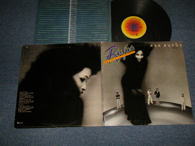 画像1: RUFUS Featuring CHAKA KHAN - ASK RUFUS (Ex++/MINT- BB) / 1977 US AMERICA ORIGINAL 1st Press "TYELLOW TARGET Label" Used LP 