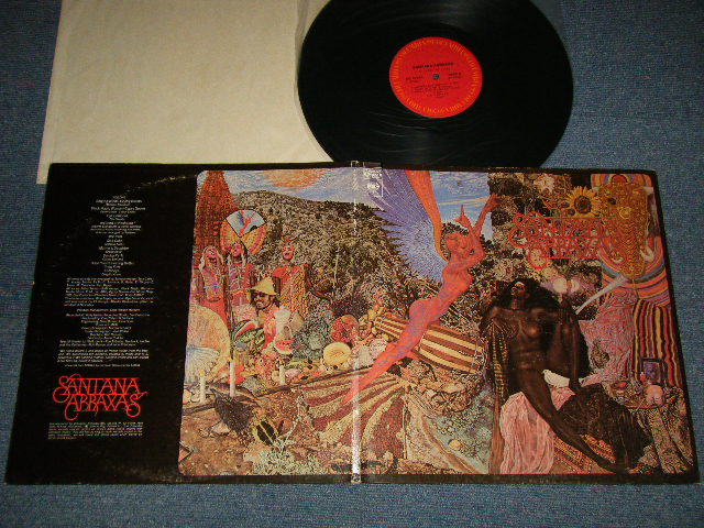 画像1: SANTANA - ABRAXAS (Matrix # A)PAL 30130 1-D  B) PBL 30130 1-D) (Ex++/MINT- Looks:Ex+++ TEAROL) /1970 US AMERICA ORIGINAL Used LP 