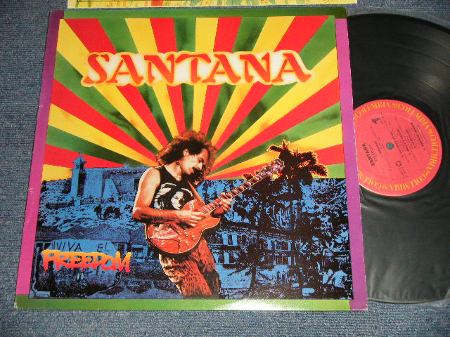 画像1: SANTANA - FREEDOM ((with CUSTOM INNER) (Ex++/MINT-) /1987 US AMERICA ORIGINAL Used LP 