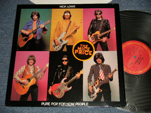 画像1: NICK LOWE - PURE POP FOR NOW PEOPLE (MINT/MINT-) / 1983 Version US AMERICA REISSUE Used LP
