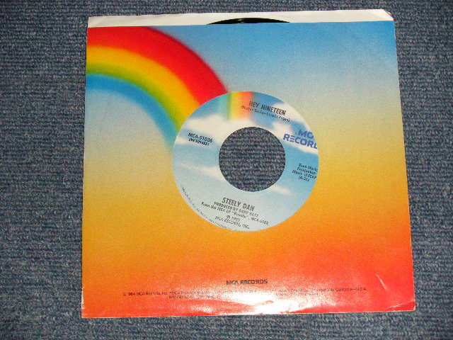 画像1: STEELY DAN - A)HEY NINETEEN   B)BODHKATVA  (MINT-/Ex+++) / 1980 US AMERICA ORIGINAL Used 7"Single  