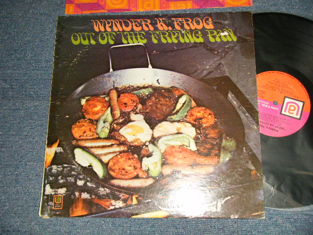 画像1: WYNDER K. FROG - OUT OF THE FLYING PAN (With HAMMOND ORGAN) (Ex++/Ex+++) / 1968 US AMERICA ORIGINAL Used LP 