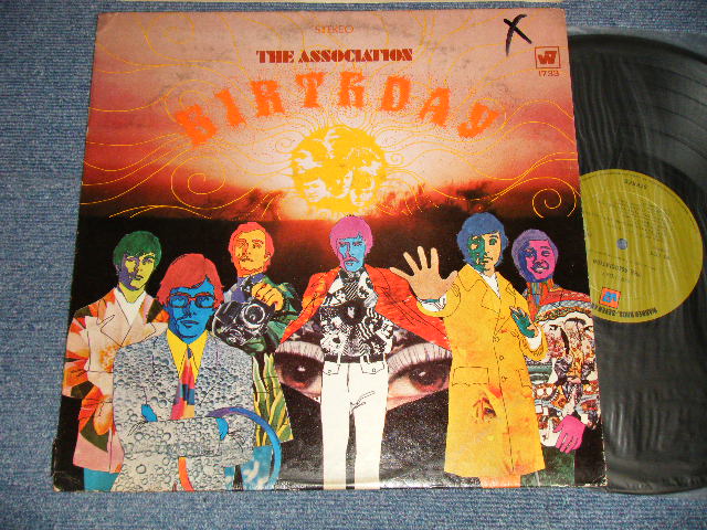 画像1: THE ASSOCIATION - BIRTHDAY (Matrix #A)S-39335-1S B)S-J39336-1S)  "RCA RECORDING PRESSING PLANT press in INDIANAPOLIS" (Ex+/Ex++ Looks:Ex+, Ex+++ WOFC) / 1968  US AMERICA ORIGINAL 1st Press "GREEN with W7 Label" STEREO Used LP