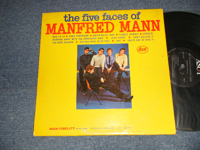 画像1: The MANFRED MANN - THE FIVE FACES OF MANFRED MANN (Ex++/Ex++ Looks:Ex)   / 1965 US AMERICA ORIGINAL MONO Used LP
