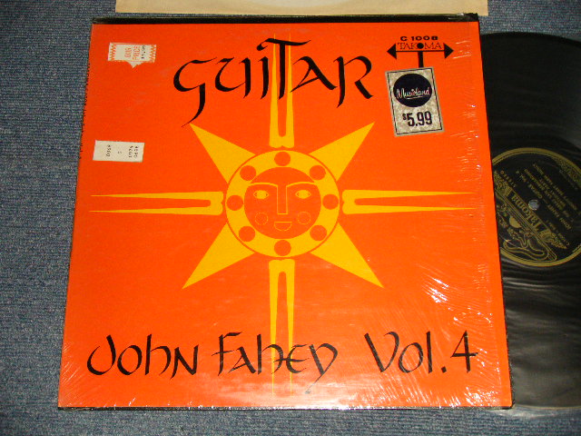 画像1: JOHN FAHEY - GUITAR VOL.4 (MINT-/Ex, Ex+++) / 1975 Version US AMERICA REISSUE Used LP