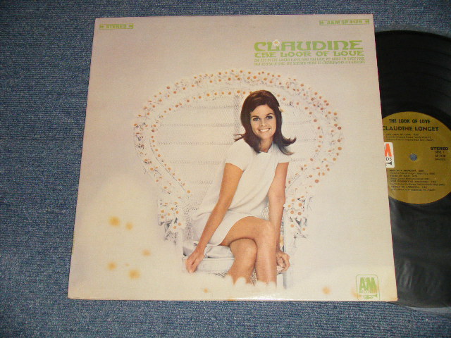 画像1: CLAUDINE LONGET - THE LOOK OF LOVE (Matrix #A)SP-4157-RE MR ▵10839 B)SP-4158-RE 2 MR ▵10839-X) "MR / MONARCH Press in CA" (Ex++/VG+++ Looks:VG) / 1967 US AMERICA ORIGINAL 1st Press "BROWN LABEL"  Used LP 