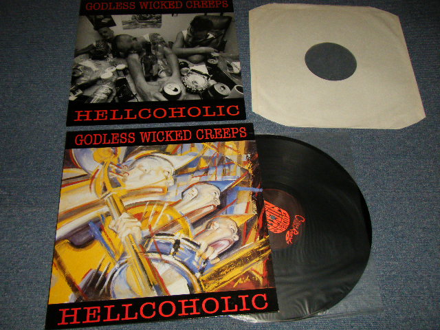 画像1: GODLESS WICKED CREEPS - HELLCOHOLLIC (MINT-/MINT) / 1996 GERMANY ORIGINAL Used LP 